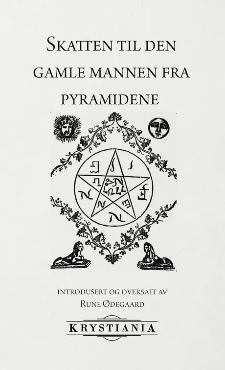 Skatten til den gamle mannen fra pyramidene — omslag