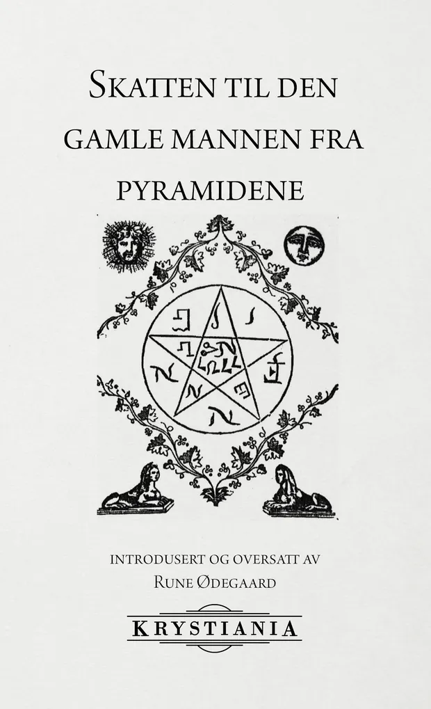 Skatten til den gamle mannen fra pyramidene — omslag