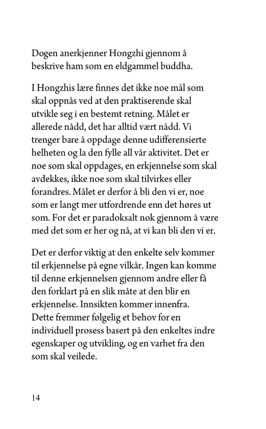 Side 11 — Mester Hongzhis veileder til praktisk zen